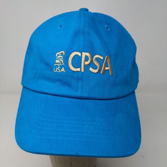 Arakawa Men's Strapback Hat CPSA Blue Adjustable Embroidered Logo - Picture 3 of 12